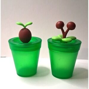 2 Rare A Di Alessi Happy Spices Spice Jars Italy Stefano Giovannoni 1997